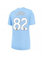 Manchester City Rico Lewis #82 Kotipaita Naisten 2023-24 Lyhythihainen